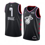 Maglia All Star 2019 Miami Heat Goran Dragic NO 7 Nero