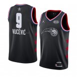 Maglia All Star 2019 Orlando Magic Nikola Vucevic NO 9 Nero