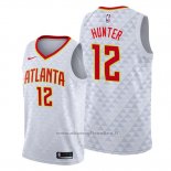 Maglia Atlanta Hawks De'andre Hunter NO 12 Association Bianco