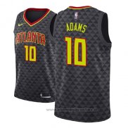 Maglia Atlanta Hawks Jaylen Adams NO 10 Icon 2018 Nero