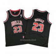 Maglia Bambino Chicago Bulls Michael Jordan #23 Nero3