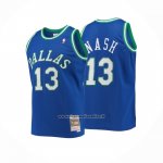 Maglia Bambino Dallas Mavericks Steve Nash #13 Mitchell & Ness 1998-99 Blu