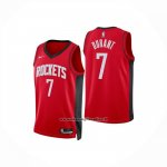 Maglia Bambino Houston Rockets Kevin Durant No 7 Icon 2025-26 Rosso
