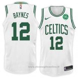 Maglia Boston Celtics Aron Baynes NO 12 Association 2018 Bianco