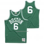 Maglia Boston Celtics Bill Russell #6 Hardwood Classics 1962-63 Verde
