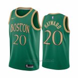 Maglia Boston Celtics Gordon Hayward NO 20 Citta Verde