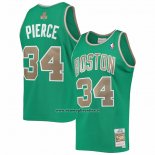 Maglia Boston Celtics Paul Pierce #34 Mitchell & Ness 2007-08 Verde