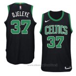 Maglia Boston Celtics Semi Ojeleye NO 37 Statement 2018 Nero