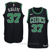 Maglia Boston Celtics Semi Ojeleye NO 37 Statement 2018 Nero