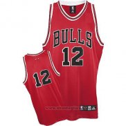 Maglia Chicago Bulls Kirk Hinrich NO 12 Throwback Rosso2