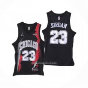 Maglia Chicago Bulls Michael Jordan #23 Fashion Royalty Nero
