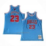 Maglia Chicago Bulls Michael Jordan #23 Mitchell & Ness 1997-98 Blu