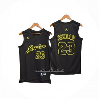 Maglia Chicago Bulls Michael Jordan No 23 Classics Nero