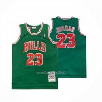 Maglia Chicago Bulls Michael Jordan No 23 Mitchell & Ness 1997-98 Verde  Maglia Chicago Bulls Michael Jordan No 23 Mitchell & Ness 1997-98 Verde
