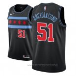 Maglia Chicago Bulls Ryan Arcidiacono NO 51 Citta 2018-19 Nero