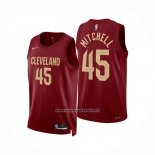 Maglia Cleveland Cavaliers Donovan Mitchell No 45 Icon 2024-25 Rosso
