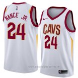 Maglia Cleveland Cavaliers Larry Nance Jr. NO 24 Association 2018 Bianco