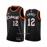 Maglia Cleveland Cavaliers Taurean Prince #12 Citta 2020-21 Nero