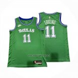 Maglia Dallas Mavericks Kyrie Irving No 11 Classic 2025-26 Verde
