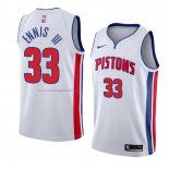 Maglia Detroit Pistons James Ennis III NO 33 Association 2018 Bianco