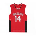 Maglia Film Wildcats Bolton NO 14 Rosso