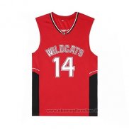 Maglia Film Wildcats Bolton NO 14 Rosso