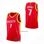 Maglia Houston Rockets Kevin Durant No 7 Icon 2026-27 Rosso