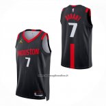 Maglia Houston Rockets Kevin Durant No 7 Statement 2026-27 Nero