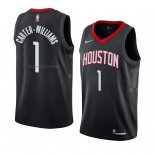 Maglia Houston Rockets Michael Carter-Williams NO 1 Statement 2017-18 Nero