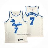 Maglia Los Angeles Lakers Carmelo Anthony #7 Classic 2019-20 Bianco