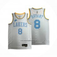 Maglia Los Angeles Lakers Kobe Bryant #8 Classic 2022-23 Bianco