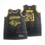 Maglia Los Angeles Lakers Kobe Bryant No 8 24 Nero1