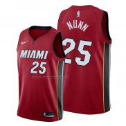 Maglia Miami Heat Kendrick Nunn NO 25 Statement Rosso