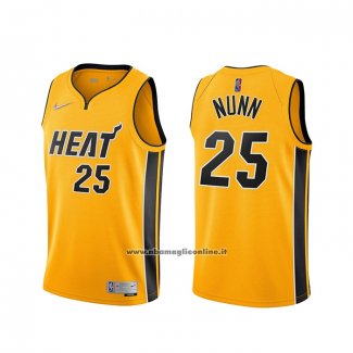 Maglia Miami Heat Kendrick Nunn #55 Earned 2020-21 Or