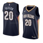 Maglia New Orleans Pelicans Rashad Vaughn NO 20 Icon 2018 Blu