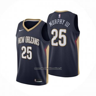 Maglia New Orleans Pelicans Trey Murphy Iii No 25 Icon 2024-25 Blu