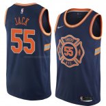 Maglia New York Knicks Jarrett Jack NO 55 Citta 2018 Blu