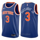 Maglia New York Knicks Tim Hardaway Jr. NO 3 Icon 2017-18 Blu