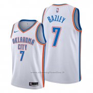 Maglia Oklahoma City Thunder Darius Bazley NO 7 Association Bianco