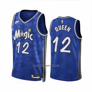 Maglia Orlando Magic Trevelin Queen #12 Classic 2023-24 Blu