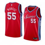 Maglia Philadelphia 76ers Greg Monroe NO 55 Statement 2018 Rosso