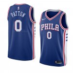 Maglia Philadelphia 76ers Justin Patton NO 0 Icon 2018 Blu