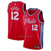 Maglia Philadelphia 76ers Tobias Harris #12 Statement Rosso