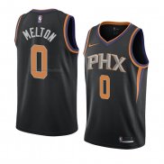 Maglia Phoenix Suns De'anthony Melton NO 0 Statement 2018 Nero