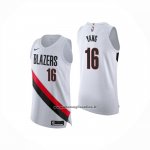 Maglia Portland Trail Blazers Hansen Yang No 16 Association Authentic 2025-26 Bianco