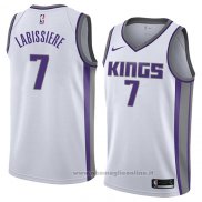 Maglia Sacramento Kings Skal Labissiere NO 7 Association 2018 Bianco