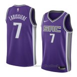 Maglia Sacramento Kings Skal Labissiere NO 7 Icon 2018 Viola