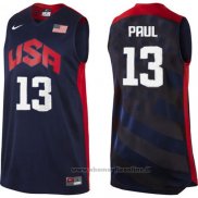 Maglia USA 2012 Chris Paul NO 13 Nero