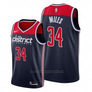 Maglia Washington Wizards C.j. Miles NO 34 Statement Edition Blu