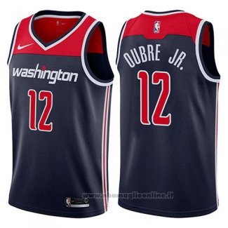 Maglia Washington Wizards Kelly Oubre Jr. NO 12 Statement 2017-18 Blu